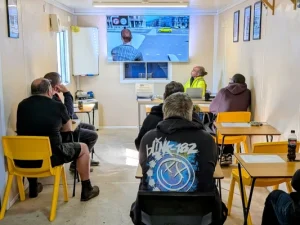 Classroom of trainees